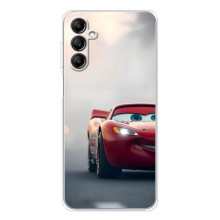 Силиконовый чехол Маквин для Samsung Galaxy M35 5G – Маквин на трасе