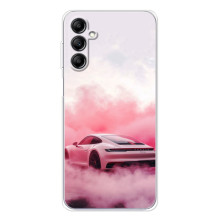Чехол с авто Порше для Samsung Galaxy M35 5G – Розовый Порше