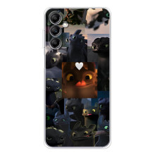 Чехол как приручить дракона на Samsung Galaxy M35 5G (Дракон коллаж)