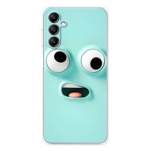 Силиконовые Чехлы (смешные стикеры) для Samsung Galaxy M35 5G – мордочка