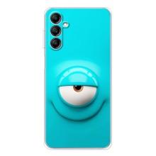 Силиконовые Чехлы (смешные стикеры) для Samsung Galaxy M35 5G – Одноглазик