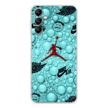 Силиконовый Чехол Nike Air Jordan на Самсунг Галакси М35 5 джи – Джордан Найк