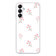 Чехол с розовым рисунком для Samsung Galaxy M36 5G – Розовые цветы