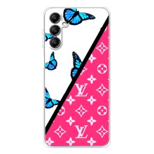 Брендновые Чехлы для Samsung Galaxy M36 - (PREMIUMPrint) (Мода LV)