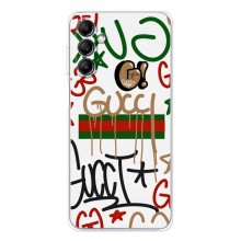 Брендновые Чехлы для Samsung Galaxy M36 - (PREMIUMPrint) (Стиль GUUCI)