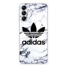Чехлы Адидас для Samsung Galaxy M36 (AlphaPrint) (Адидас на мраморе)