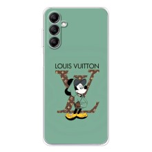Чехлы Луи Витон для Samsung Galaxy M36 (AlphaPrint - LOUIS VUITTON) (Микки Маус LV)