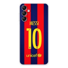 Чехлы Месси для Samsung Galaxy M36 (AlphaPrint) (Messi Barca 10)