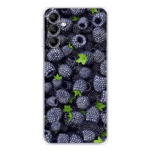 Чехлы с Фруктами для Samsung Galaxy M36 (VPrint) (Ежевика)