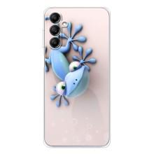 Чехлы с изображением разных животных для Samsung Galaxy M36 (Геккон)