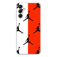 Чехлы для Samsung Galaxy M36 - с картинкой JORDAN (AlphaPrint) (Лого Джордан)