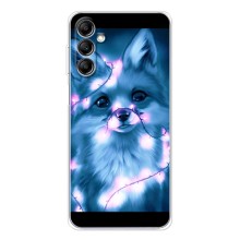 Чехлы с картинкой Лисички для Samsung Galaxy M36 (VPrint) (Яркая лисичка)