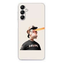 Чехлы с Обезьянами NFT для Samsung Galaxy M36 (AlphaPrint) (обезьяна NFT в очках)