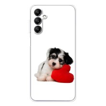 Чехлы с собаками для Samsung Galaxy M36 (VPrint) (Песик)