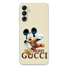 Чехол Disney Mouse Samsung Galaxy M36 (PREMIUMPrint) (Mikki Gucci)