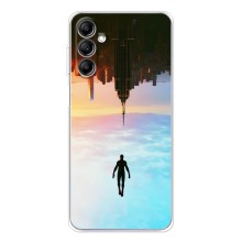 Чехол с человеком пауком для Samsung Galaxy M36 - (AlphaPrint) (Паук человек)