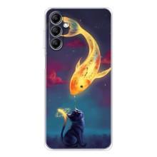 Чехол на тематику: Коты для Samsung Galaxy M36 – Встреча