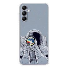 Чехол NASA для Samsung Galaxy M36 (AlphaPrint) (Космонавт фото)