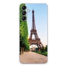 Чехол Эйфелева Башня для Samsung Galaxy M36 - (AlphaPrint) (Дорога в Париж)