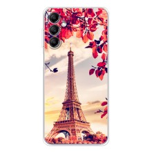 Чехол Эйфелева Башня для Samsung Galaxy M36 - (AlphaPrint) (Эйфелева Башня)