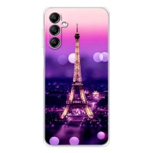 Чехол Эйфелева Башня для Samsung Galaxy M36 - (AlphaPrint) (Париж Башня)