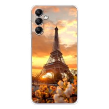 Чехол Эйфелева Башня для Samsung Galaxy M36 - (AlphaPrint) (Солнечная башня)