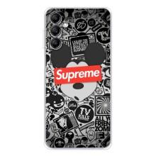 Чехол с Брендами одежды на Галакси М36 – Supreme Маус