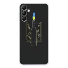Чехол с картинкой (Патриотический ГЕРБ) на Samsung Galaxy M36 (Герб - Молотова)