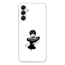 Чехлы Венсдей на Samsung Galaxy M36 Уэнсдей (AlphaPrint) (танец Уэнздей)