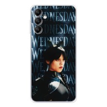 Чехлы Венсдей на Samsung Galaxy M36 Уэнсдей (AlphaPrint) (Уэнздей кошка)