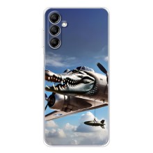 Чехол с мемом Тралалело тралала на Samsung Galaxy M36 (Бомбардиро крокодило)