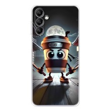 Чехол с мемом Тралалело тралала на Samsung Galaxy M36 (Капучино асасино)