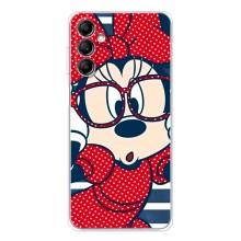 Эксклюзивный чехол для Samsung Galaxy M36 (AlphaPrint - Мультяшные) (Маус в очках)