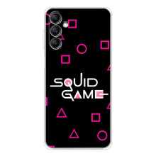 Чохол Гра в кальмара для Samsung Galaxy M36 – Лого гра кальмара