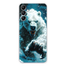 Чохол з картинкою 'Хижаки' для Samsung Galaxy M36 (Ведмідь)