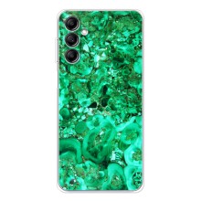 Мраморный чехол на Samsung Galaxy M36 (VPrint) (Салатный Мрамор)