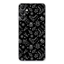 Новогодние, Праздничные Чехлы для Samsung Galaxy M36 - 2024 год (Новогодний фон)