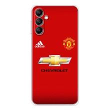 Силиконовые Чехлы принт Футбол на Samsung Galaxy M36 – Man United