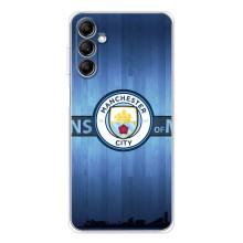 Силиконовые Чехлы принт Футбол на Samsung Galaxy M36 – ManCity