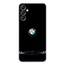 Силиконовый бампер с картинкой машины на Samsung Galaxy M36 – Черный BMW