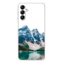 Силиконовый чехол с КАРТИНКАМИ лето для Samsung Galaxy M36 (AlphaPrint) (Гори)