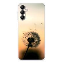 Силиконовый Чехол с одуванчиками на Samsung Galaxy M36 – Роздумаханый одуванчик