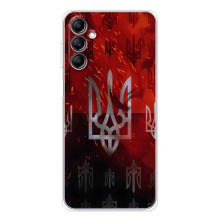 Украинские Чехлы для Samsung Galaxy M36 с картинкой УПА (AlphaPrint) (ГЕРБ УПА)