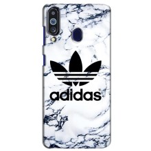 Чехлы Адидас для Samsung Galaxy M40 (AlphaPrint) (Адидас на мраморе)
