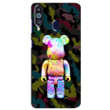 Чехлы для Samsung Galaxy M40 - Bearbrick Louis Vuitton (PREMIUMPrint) (Яркий Bearbrick)