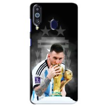 Чохли для Samsung Galaxy M40 (Leo чемпіон) (AlphaPrint) (Мессі Чемпіон)