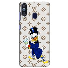 Чехлы для Samsung Galaxy M40 - Скрудж МакДак Louis Vuitton (PREMIUMPrint) (Макдак на стиле)