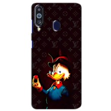 Чехлы для Samsung Galaxy M40 - Скрудж МакДак Louis Vuitton (PREMIUMPrint) (Скрудж с бриллиантом)