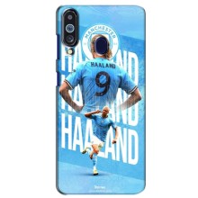 Чохли з принтом на Samsung Galaxy M40 Футболіст – Erling Haaland