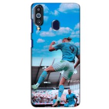 Чехлы с принтом для Samsung Galaxy M40 Футболист – Эрлинг Холанд